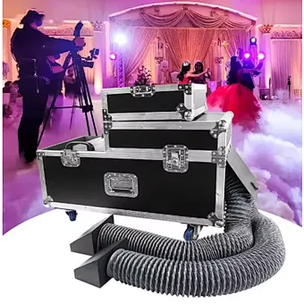 Stage Water Low Lying Fog Machine 3000W Mist Smoke Spraying Dry Ice Smoke Machine  Stage Effect DJ Disco Club Bar Wedding Party