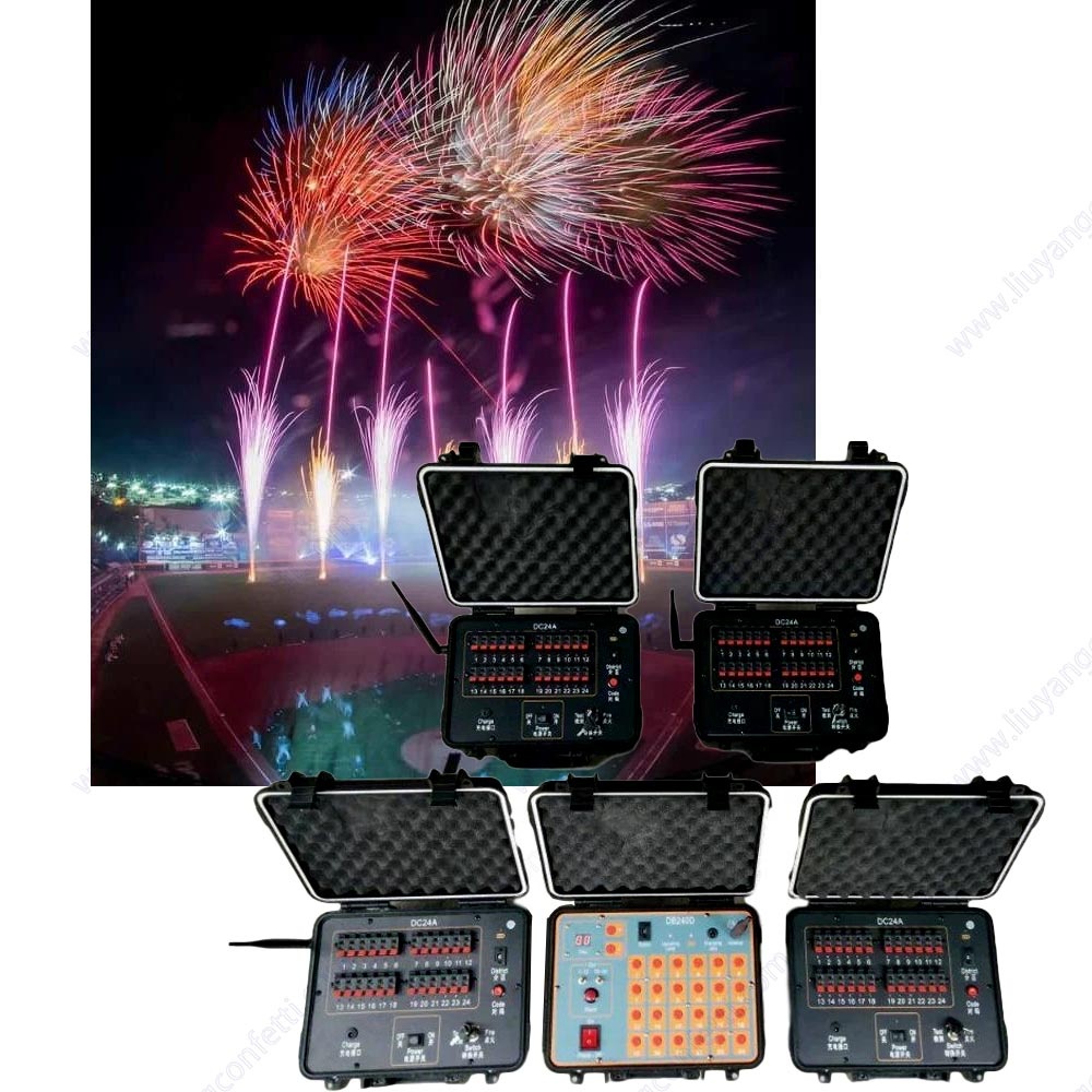 Wireless Remote Control Pyrotechnic 240 Cue Channel Electronic Liuyang Igniter Machine Professional China Firework Firing System