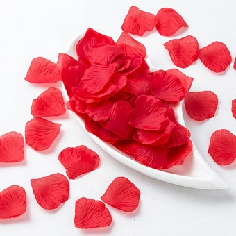 1000pcs Colorful Artificial Rose Petals Wedding Petalas Birthday Silk Flower Petal Accessories Wedding Romantic Rose Decor
