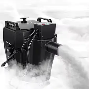 6000w Dry Ice Low Lying Fog Machine Wedding Stage Party Dance Portable Dry Ice  Machine Manufacturers Heavy Fogging