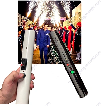 Mini Cold Pyro Fireworks Receiver Wedding Machine Wireless Fireworks Cold Fire Fountain Wedding Party Stage Handheld