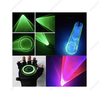 Spinning RGB Laser Mitt Glove for Disco Concert Music FX Dj,Bar,Halloween Stage Party Show Decoration