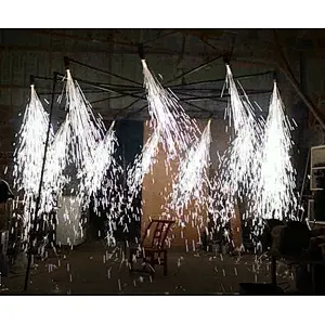 Stage Wedding First Dance 360 Degree Hanging Flower Rotating Remote Control Cold Pyro Pyrotechnic Igniter Firework Firing System