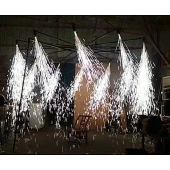 Stage Wedding First Dance 360 Degree Hanging Flower Rotating Remote Control Cold Pyro Pyrotechnic Igniter Firework Firing System