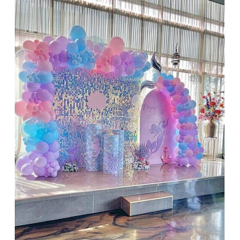 White Pink Square for Champagne Iridescence Blue Shimmer Sequin Wall Panel for Wedding Events Festivals Custom Backdrop Decorati