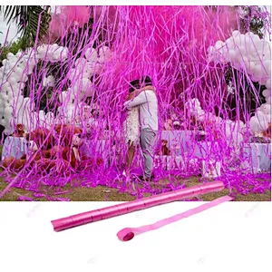 Streamer Gender Reveal Party Confetti Popper Cannon Blower Flameproof Color Fast Tissue Event Stage Concert Bar DJ Biodegradable
