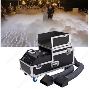 Stage Water Low Lying Fog Machine 3000W Mist Smoke Spraying Dry Ice Smoke Machine  Stage Effect DJ Disco Club Bar Wedding Party