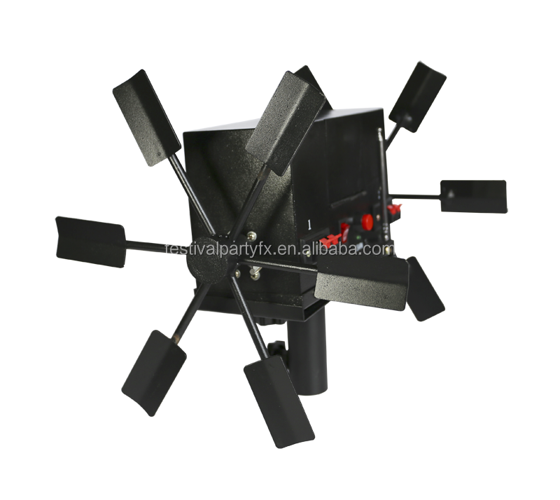 Remote Control Fireworks Firing System Double Electric Windmill Spark Machine Fireworks Machine