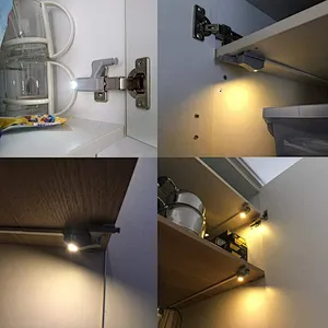 Hot Selling Universal Inner Hinge Closet Wardrobe Sensor Home Night LED Kitchen Cabinet Light