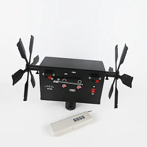 Double Electric Windmill Fireworks Fountain Remote Control Equipment With electric charge for Stage Decoration Party Wedding