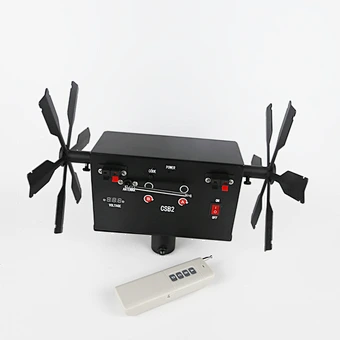 Double Electric Windmill Fireworks Fountain Remote Control Equipment With electric charge for Stage Decoration Party Wedding