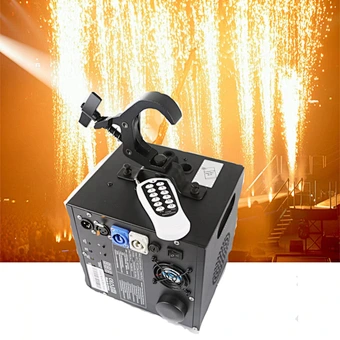 DMX  Sparking Fireworks Machine Remote Control Waterfall Sparkler 600w Cold Spark Machine Dmx Remote Control for Wedding Events
