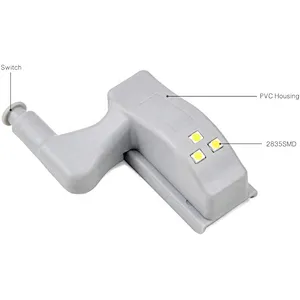 Hot Selling Universal Inner Hinge Closet Wardrobe Sensor Home Night LED Kitchen Cabinet Light