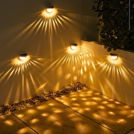 Energy Saving LED Solar Energy Lamp Outdoor Wall Lamp Garden Courtyard Waterproof Decorative Lamp