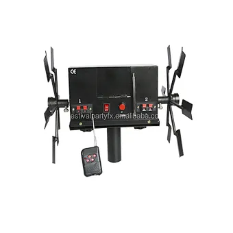 Remote Control Fireworks Firing System Double Electric Windmill Spark Machine Fireworks Machine
