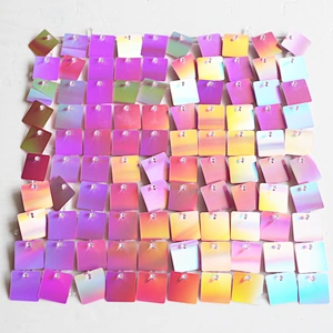 2025 18pcs Year Shimmer  Panels Backdrop Shimmer Wall Sequin Wall for Weddings Birthdays New Years Event Decor