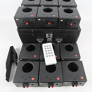 Professional 12-Cue Wireless Fireworks Firing System New Remote Control Cold Pyro for Wedding Decoration Made of Durable Metal