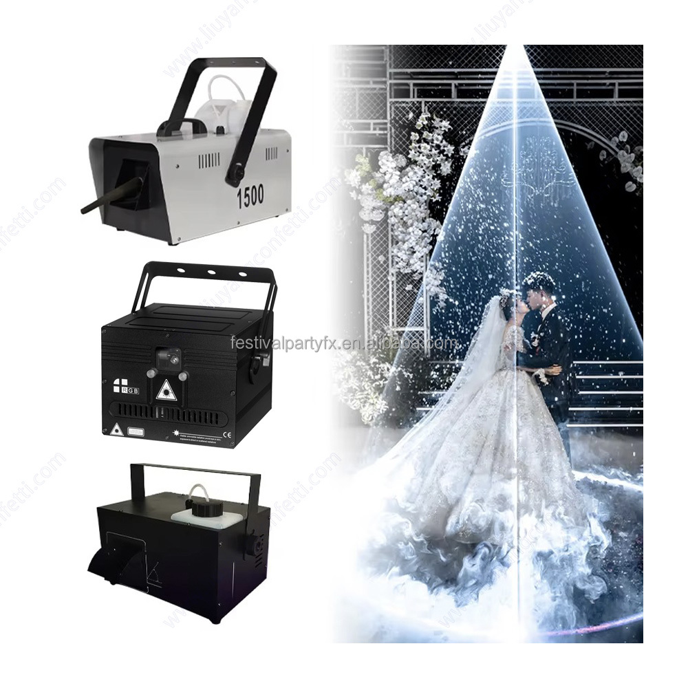 10W RGB Phone-Controlled Wedding Laser Light Projector Stage Laser Light Show for Wedding Parties Red Beam Effect Dance Floor