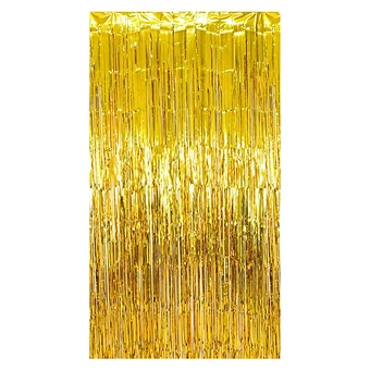 Wholesale Photo Booth Backdrops Foil Curtains Metallic Fringe Tinsel Backdrop Curtain for Wedding Birthday Christmas Hallow