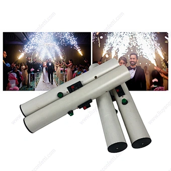 Mini Cold Pyro Fireworks Receiver Wedding Machine Wireless Fireworks Cold Fire Fountain Wedding Party Stage Handheld