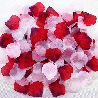 Velvet Artificial Flower Petal Big Red Peony Wedding Decoration Party Supplies for Ceremony Silk Faux Stain Decorative Plants