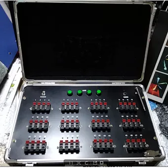 48 Channels Remote Control Firing Systems  with 12v Rechargeable Battery  Stage Fountains Machine