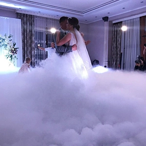 Low Lying Smoke Machine Nimbus 3500W Dry Ice Fog Machine for Wedding Stage Party Event Marriage Bride Groom Entry First Dance