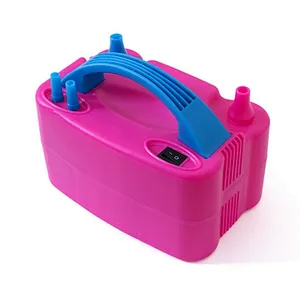Hot Portable 100V 600W Air Inflator w Balloons Tape Strip Inflators Electric Balloon Pump Machine for Party Decoration