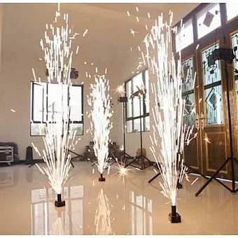 Party Stage Fountain Effect New Remote Control 4 Cue Cold Pyro Machine Receiver Wedding Machine Wireless Fireworks Firing System