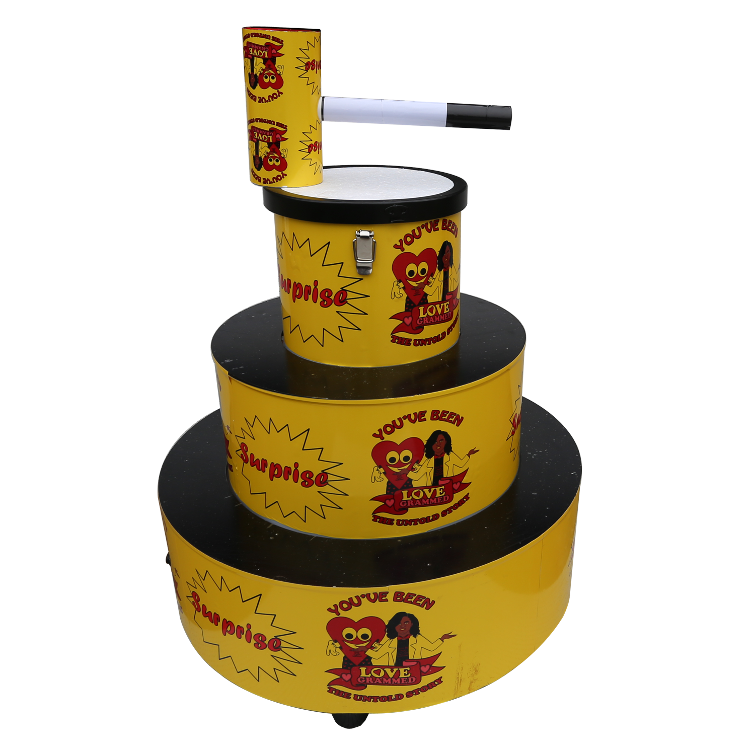Hot Sell Birthday Cake Party Paper Confetti Blaster Machine Popper Cannon for Wedding Parties Graduation
