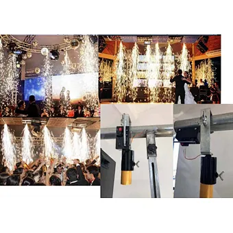 The Clamp for  Remote Control Firing System for Shooting the Stage Fireworks Weeding Party Reusable Fountain Indoor Pyrotechnic