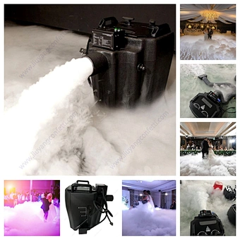 Low Lying Smoke Machine Nimbus 3500W Dry Ice Fog Machine for Wedding Stage Party Event Marriage Bride Groom Entry First Dance