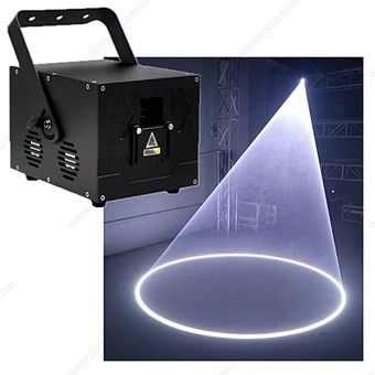 Stand Dance Rgb Animation Ring Box Decoration Beam 10w Led Show Disco Stage Dj With Snow Machine Projector Wedding Laser Light