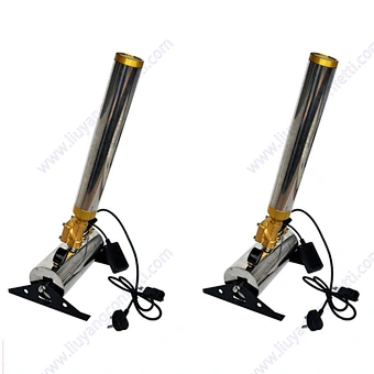 Remote Control Shooting Streamers Machine Compressed Air Confetti Cannon CO2 Gas Streamers Guns Wedding Party DJ 10-15 Meter