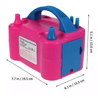 High Power Portable Electric Balloon Pump Electric Balloon Air Pump Electric Balloon Inflator for Wedding Party Decoration