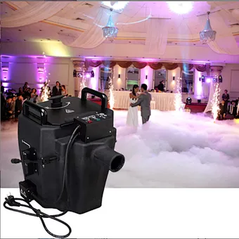 Low Lying Smoke Machine 3500W Dry Ice Fog Machine for Wedding Stage Party Events