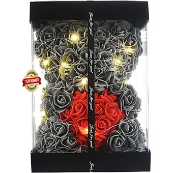 Premium Wholesale Foam/PE Rose Bear for Mother's Day and Christmas Gifts Popular Valentines Day Present