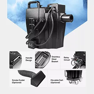 Low Lying Smoke Machine 3500W Dry Ice Fog Machine for Wedding Stage Party Events