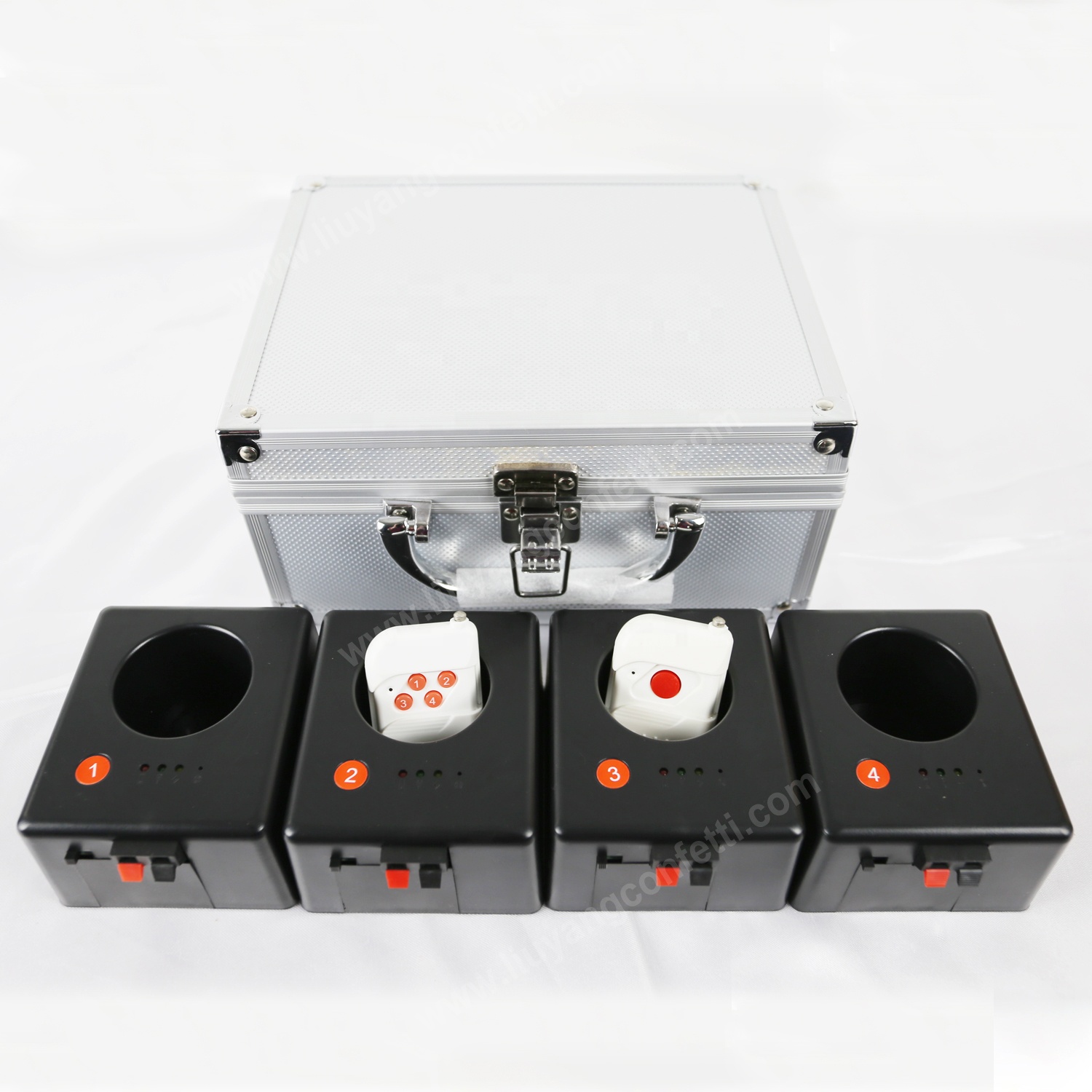 2024 Party Stage Fountain Effect New Remote Control  Cold Pyro Machine Receiver Wedding Machine Wireless Fireworks Firing System