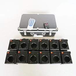 Professional 12 Channel Wireless Remote Control Cold Pyro Fireworks Firing System Machine with CE Certificates