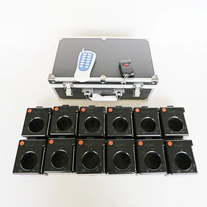 Professional 12 Channel Wireless Remote Control Cold Pyro Fireworks Firing System Machine with CE Certificates