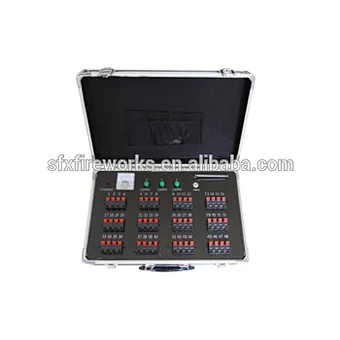 48 Channels Remote Control Firing Systems  with 12v Rechargeable Battery  Stage Fountains Machine