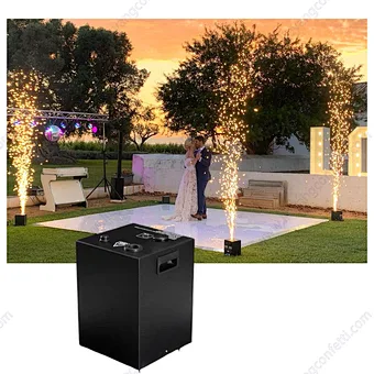 Cold Spark Machine Dmx 600w Wedding Party Stage Cold Sparkler Machine Cold Fountain Spark Machine