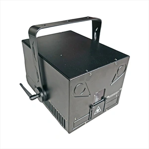 10W ILDA 3D RGB Laser Projector with Modern Metal Snow Effect for Wedding Grand Event & Party Ceremonies Dry Ice Decorations