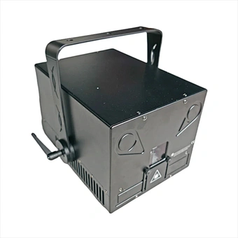 10W ILDA 3D RGB Laser Projector with Modern Metal Snow Effect for Wedding Grand Event & Party Ceremonies Dry Ice Decorations