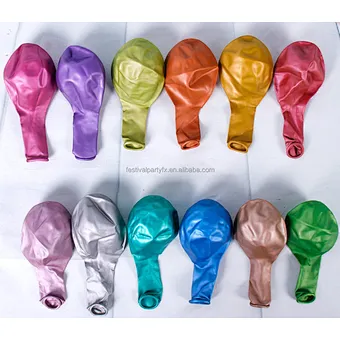 5/10/12inch Metal Pearl Latex Balloons Thick Chrome Metallic Globos Birthday Party Advertisement Balloon Wedding Decoration