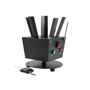 Best Remote Control Indoor Cold Pyro Fireworks Machine Firecracker Firing System Channel With Rotating Stage Lighting Wedding
