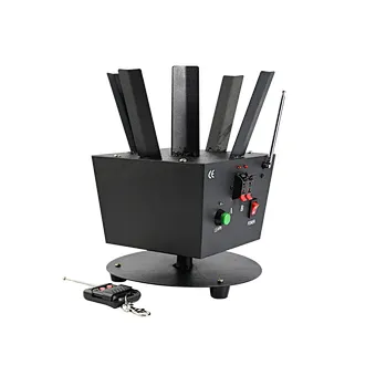 Best Remote Control Indoor Cold Pyro Fireworks Machine Firecracker Firing System Channel With Rotating Stage Lighting Wedding