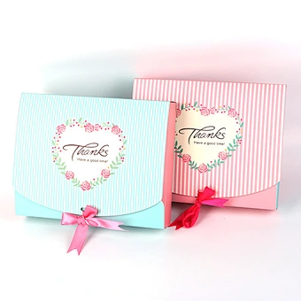 Wholesale 2025 Creative Butterfly Bowknot Design Promotional Paper Gift Box for Candy and Party Gifts
