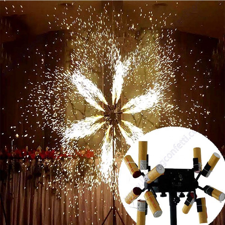 Ignition Remote Control Stage Pyrotechnic Cold Pyro Fountain Double Electric Windmill Fireworks Firing System